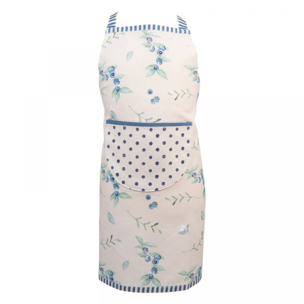 Kinder-Küchenschürze "Heidelbeeren"  - aus Baumwolle von Clayre & Eef